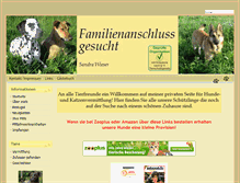 Tablet Screenshot of familienanschluss-gesucht.de